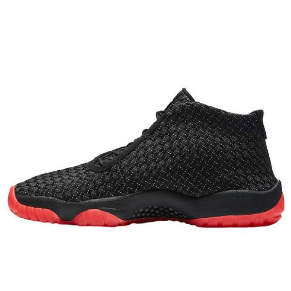 Nike Air Jordan Future Premium Infrarøde Sko Til Mænd Sort