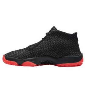 Nike Air Jordan Future Premium Infrarøde Sko Til Mænd Sort