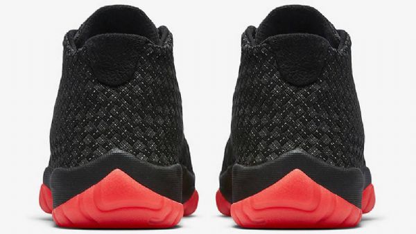 Nike Air Jordan Future Premium Infrarøde Sko Til Mænd Sort