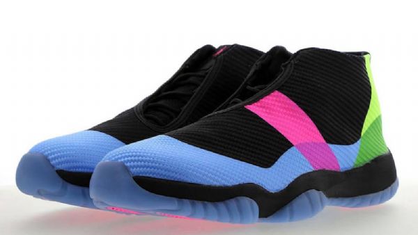 Nike Air Jordan Future Quai 54 Sko Til Mænd Sort Flerfarvet