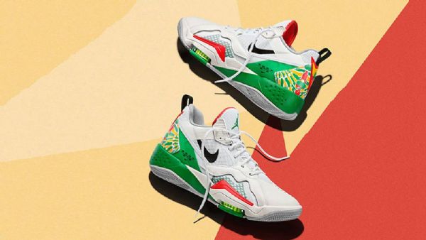 Nike Air Jordan Zoom 92 Summit Sko Til Mænd Hvid Grøn