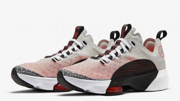 Nike Air Jordan Zoom Renegade Infrarøde Sko Til Mænd Hvid