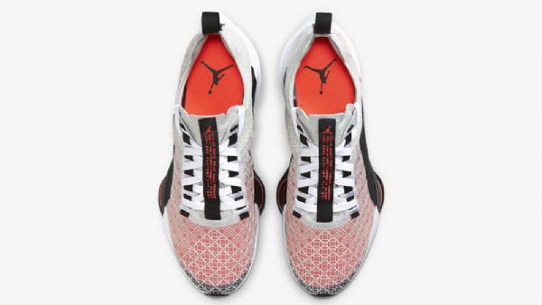 Nike Air Jordan Zoom Renegade Infrarøde Sko Til Mænd Hvid