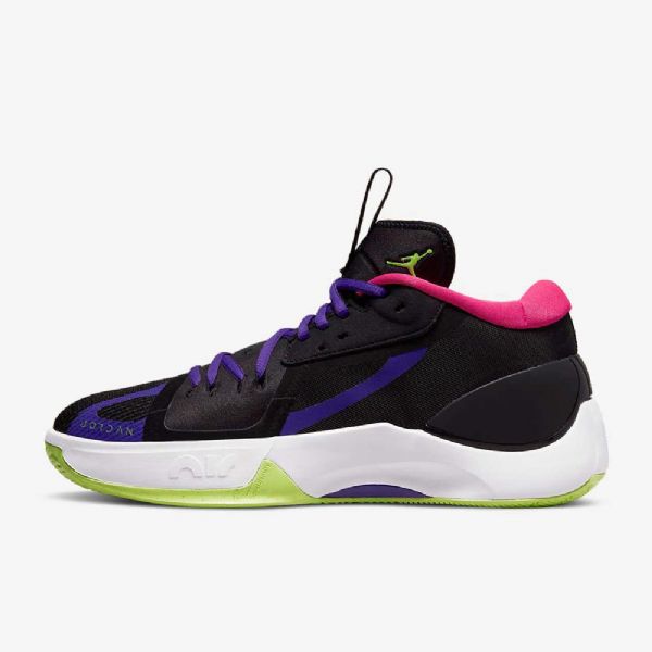 Nike Air Jordan Zoom Separate Basketball Sko Til Mænd Sort Lilla