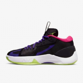 Nike Air Jordan Zoom Separate Basketball Sko Til Mænd Sort Lilla