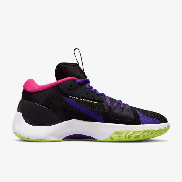 Nike Air Jordan Zoom Separate Basketball Sko Til Mænd Sort Lilla