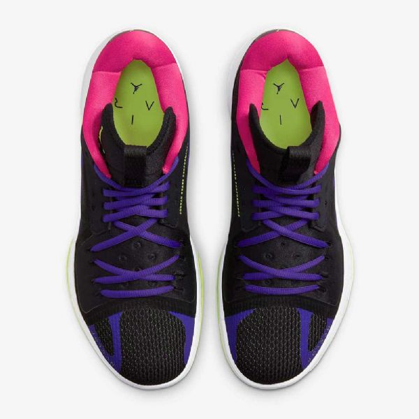 Nike Air Jordan Zoom Separate Basketball Sko Til Mænd Sort Lilla