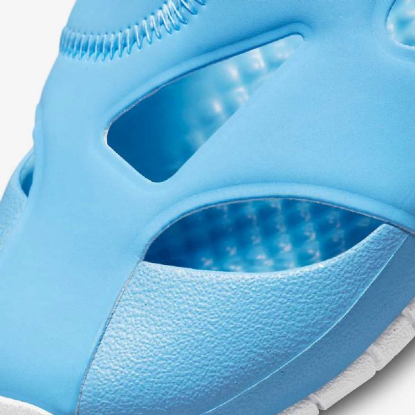 Nike Air Jordan Flare Sko Til Børn Blå Lemon Hvid