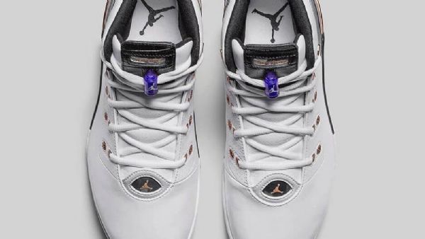 Nike Air Jordan 17 Kobber Sko Til Mænd Sort Hvid